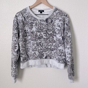 J. Crew Printed Sweatshirt